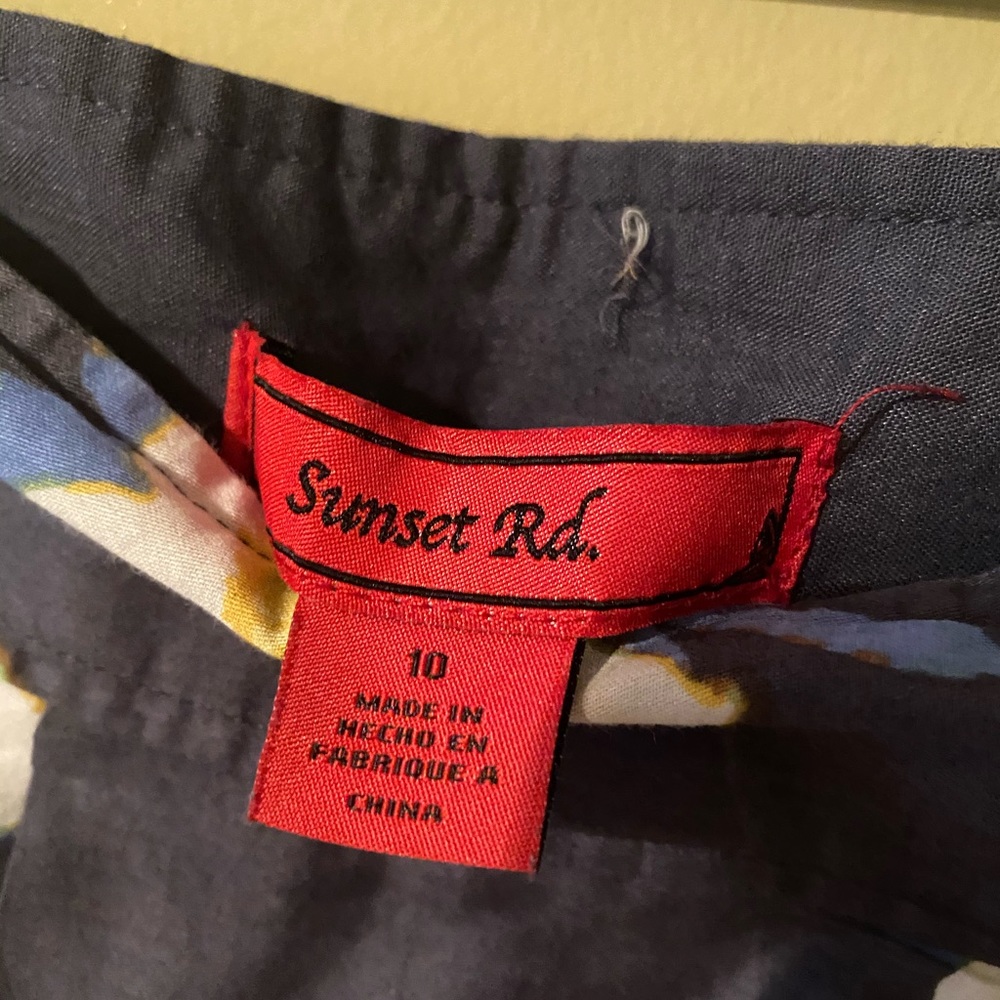 Sunset Rd A-line skirt. - Picture 3 of 4